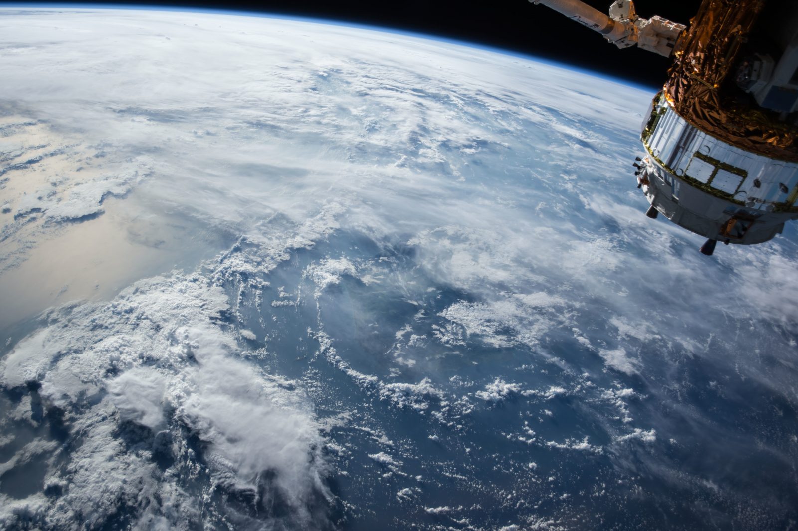 The Pacific Ocean seen from space