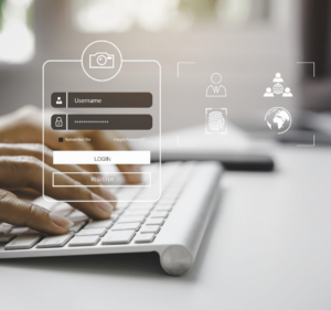 hands on keyboard